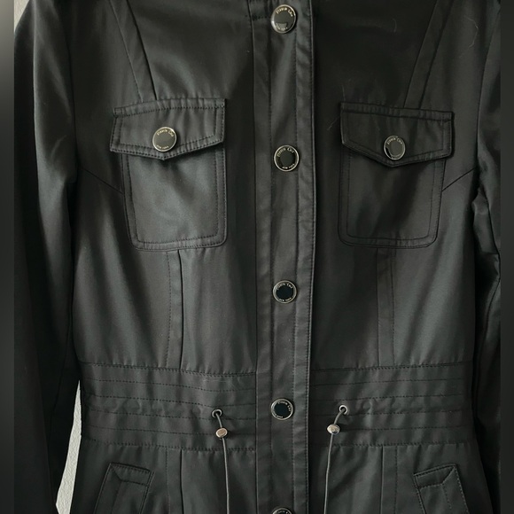 Kenneth Cole Black Rain Jacket - Picture 3 of 7